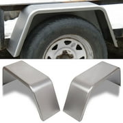 HECASA Square Axel Utility Cargo Trailer Boat Fenders Fit 14 inch-16 inch Wheels Flat Top