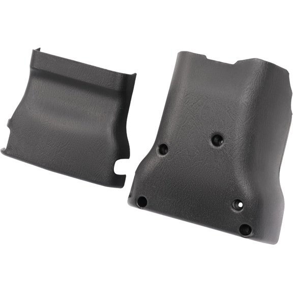 HECASA Steering Column Cover Compatible with 1991-1994 Toyota Land Cruiser Plastic PP Textured Black