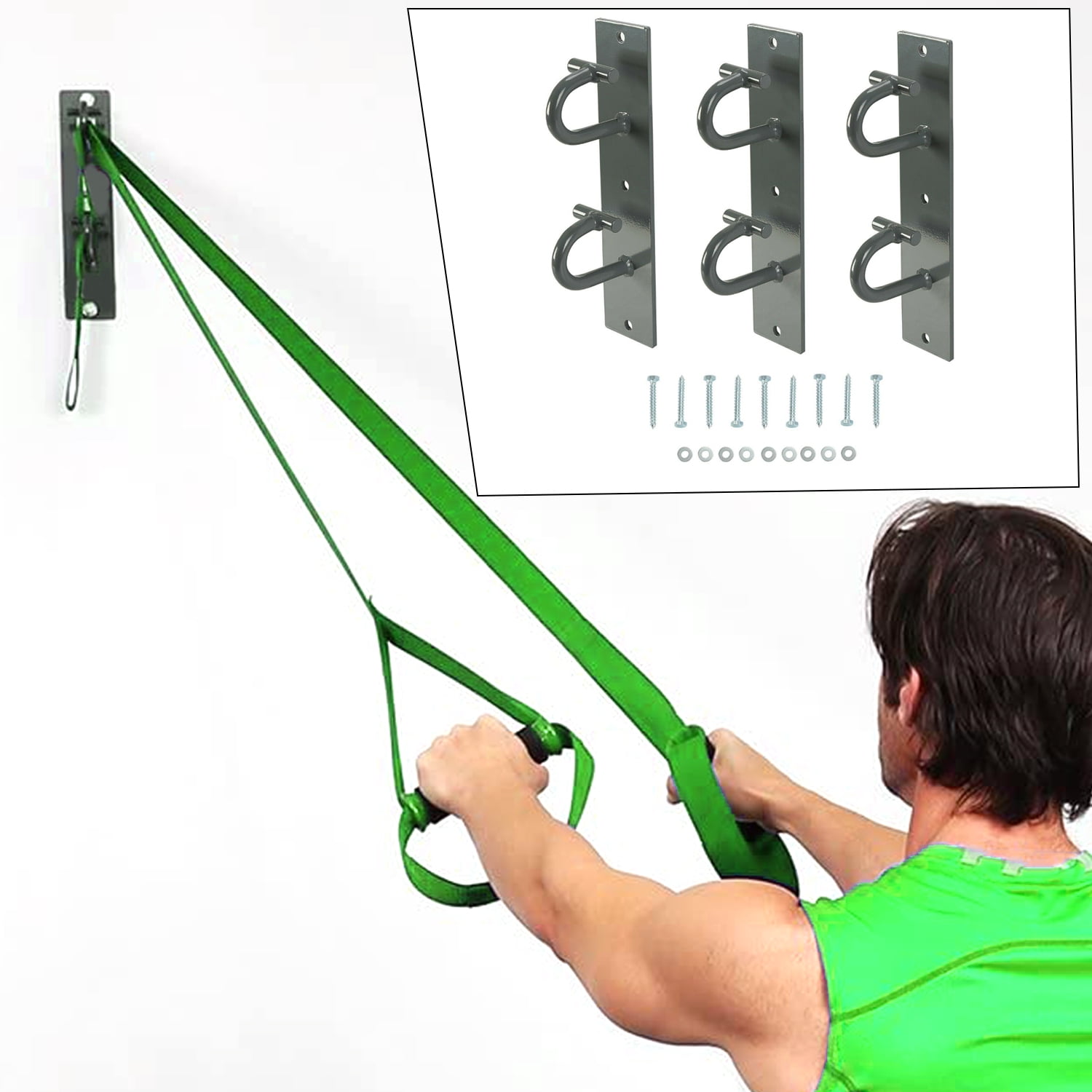 Split Anchor Suspension Trainer Lifeline Jungle Gym Xt Wall Mount