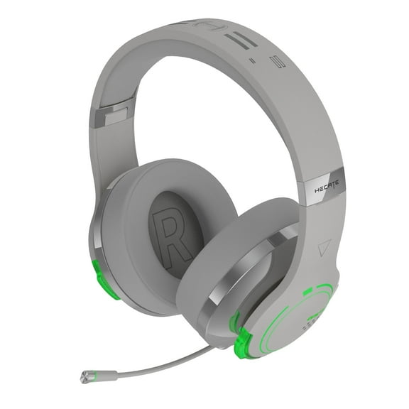 HECATE G5BT Bluetooth 45ms Low Latency Wireless Gaming Hi-Res Audio Headset With Retractable Microphone