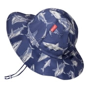HECCEI Baby Sun Hat UPF 50+ Sun Protection Hat, 6-24 Months, Shark