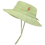 HECCEI Infant Sun Hat with UPF 50+ Sun Protection Hat, 0-6 Months, Green