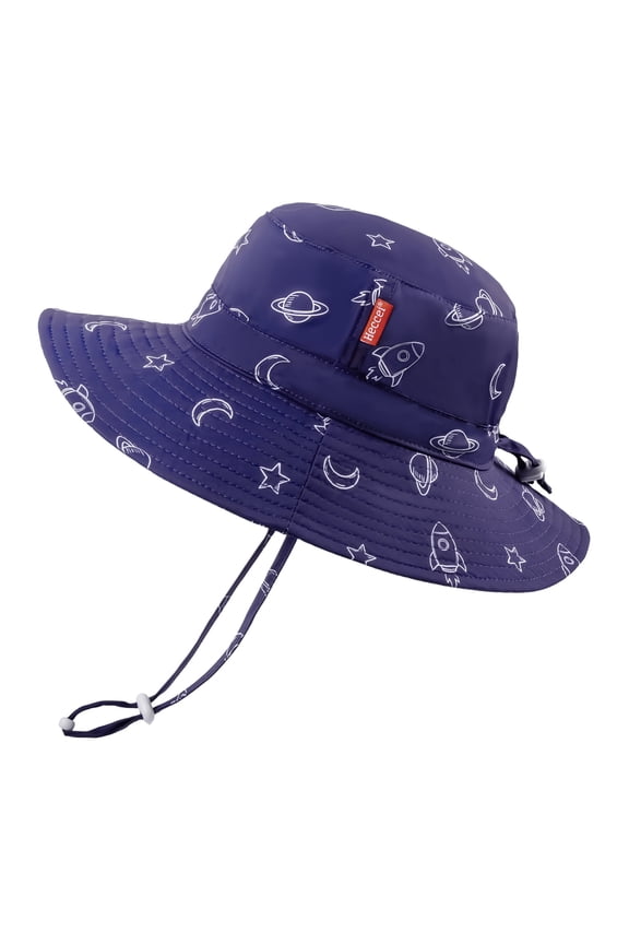Kids Sun Hat UPF 50+ Sun Protection Hat Ages 3T-6T, Cosmos