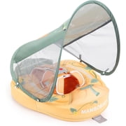 HECCEI Mambobaby Float with Canopy Non Inflatable Pool Swim Float, Cucurbit