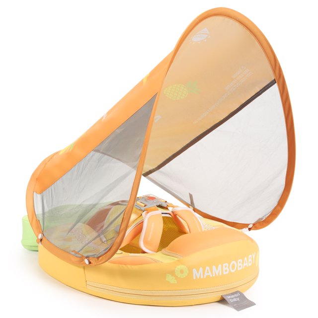 HECCEI Mambobaby Float with Canopy Noninflatable Swim Pool Floats