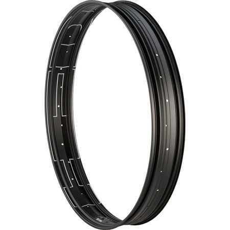 HED B.A.D Big Aluminum Deal Rim - 27.5", Disc, Black, 32H, Clincher