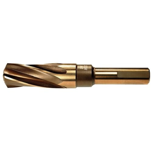 HED153 7/8" Hole Enlarging Core Drill, High-Speed Steel Black and Gold Finish