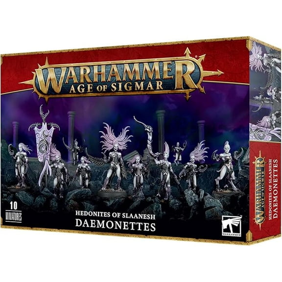 Games Workshop - Warhammer Age of Sigmar/40K - Hedonites of Slaanesh/Chaos Daemons - Daemonettes