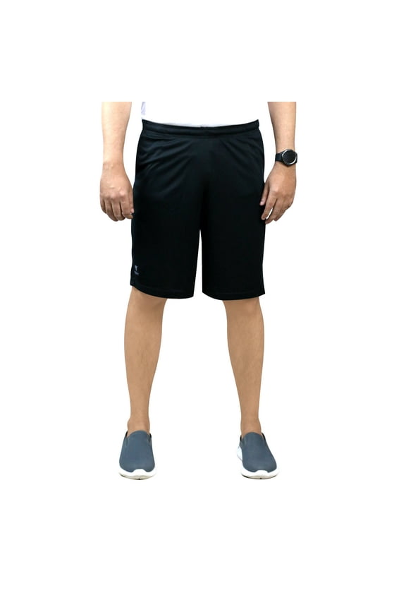Men's Dri-Power Performance Shorts with Pocket, M, Black