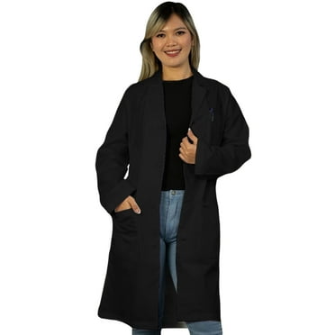 HEEDFIT Professional Unisex Ultra-Comfortable Poly-Cotton 40” Long Reusable Lab Coats