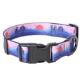 thumbnail image 1 of HEELE Dog Collar, Adjustable Soft Dog Collar for Small Medium Large Dogs,Floral Patterned Puppy Collars with Quick Release Buckle S Length 9.84''-14.96', 1 of 5