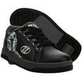 thumbnail image 1 of HEELYS Men's Mandalorian Split Wheels Skate Sneaker Shoes 7, Numeric_7 Black/Grey, 1 of 5