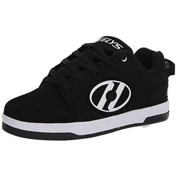 HEELYS Men's Voyager Wheeled Shoe Black/White - HE100713M  BLACK/WHITE