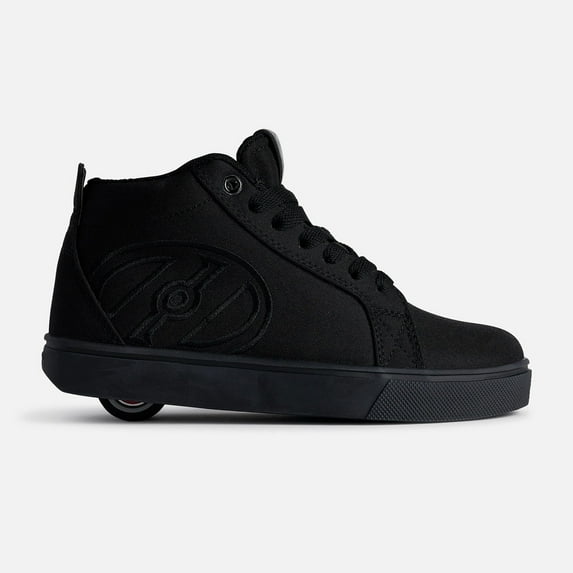 HEELYS Racer 20 Mid (Little Kid/Big Kid/Adult) BLACK-T