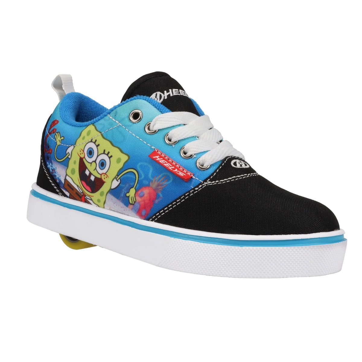 HEELYS Unisex Kids' SpongeBob SquarePants 20 Prints Wheeled Shoe Black/Multi HES10361H BLACK W/MULTI COLOR - Walmart.com