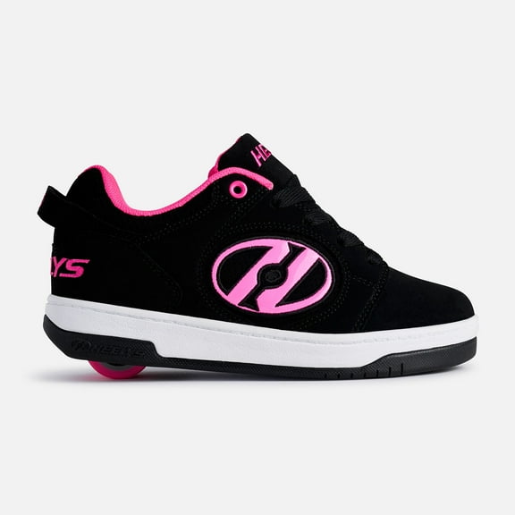 HEELYS Girls' Voyager Shoes Black/Pink - HE100714H