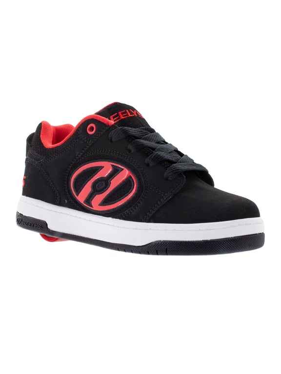 Unisex Kids' Voyager Wheeled Shoe Black/Red - HE100712H