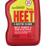 HEET Iso-Heet Premium Fuel Line Antifreeze and Water Remover - Pack of 12   Standard Vehicle Use, OE Replacement