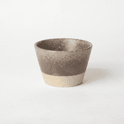 HEETHYCOOL 7.5 oz Ceramic Coffee Cup, Modern Matte Tea Mug for Cappuccino and Latte, Deep Starry Sky Black, 1 Pack