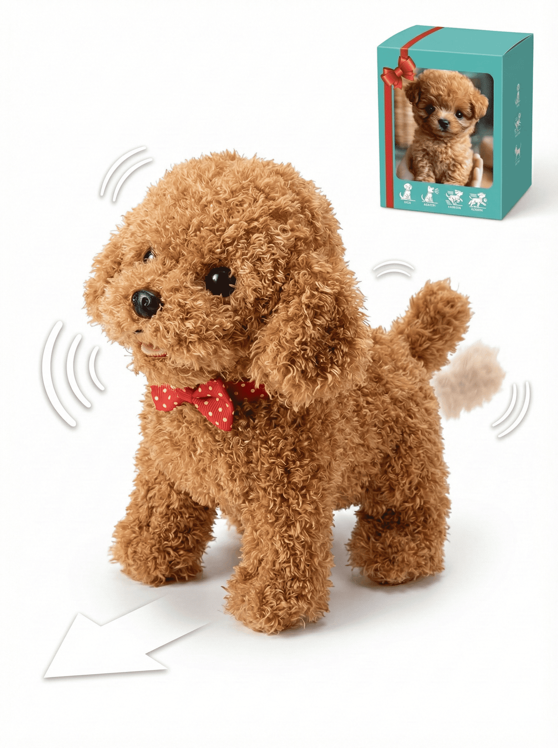HEETLY 2026 Upgraded Robot Dog - Realistic Interactive Puppy Toy