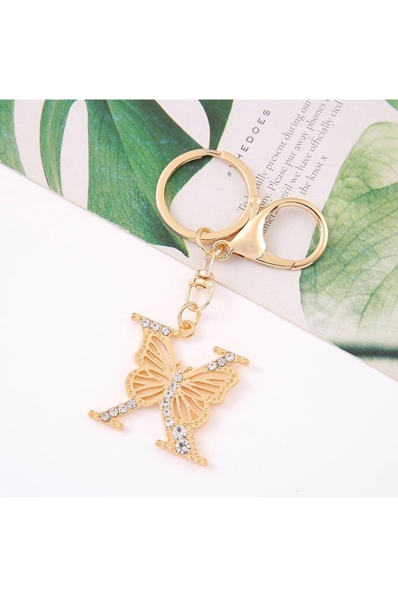 Name keychain,letter keychain,keychains for women Initial  26 Letters A-Z keychain Handbag Bag Decoration Gifts