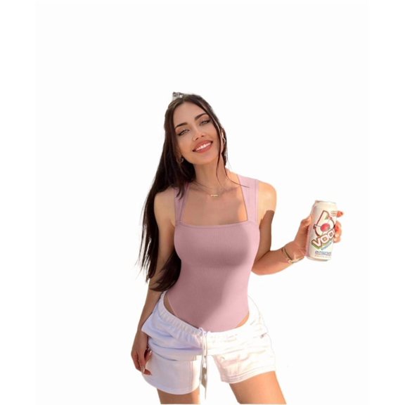 HE. New women's sexy sleeveless jumpsuit with slimming, high elasticity, abdominal compression, hip lifting and slim fit jumpsuit, available in multiple colors