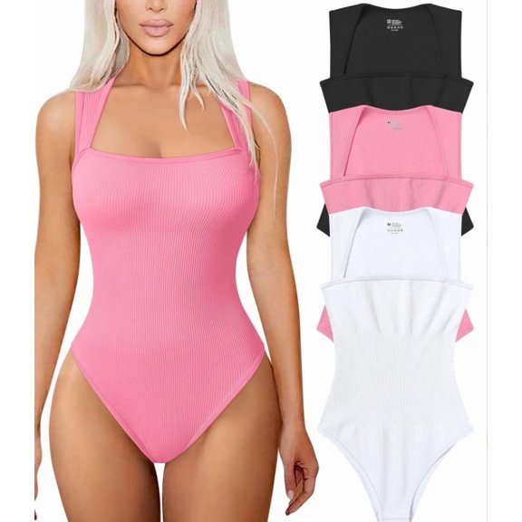 HE. New women's sexy sleeveless jumpsuit with slimming, high elasticity, abdominal compression, hip lifting and slim fit jumpsuit, available in multiple colors