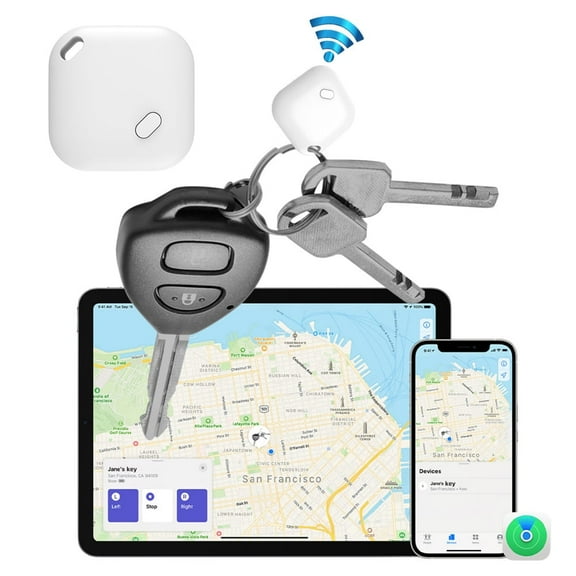 HEEY jixopn Bluetooth-Compatible Tracker Anti Lost Smart GPS Tracker for Apple Find My APP