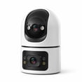 thumbnail image 1 of Indoor Security Camera, Dual Lens Cameras for Home Security, Motion Tracking, Night Vision, Smart detection and alerts, Two-Way Audio, SD Card or Paid Cloud, Security Camera for Pet Elderly, 1 of 10