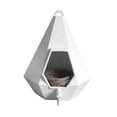 thumbnail image 1 of HEFEIYI Futuristic Style LED Illuminated Garden Bird Feeder For Outdoor And Night Viewing, 1 of 4