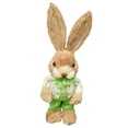 thumbnail image 1 of HEFEIYI Handmade Woven Rabbit Craft Garden Desktop Ornament Decorative Sculpture for Home, 1 of 3