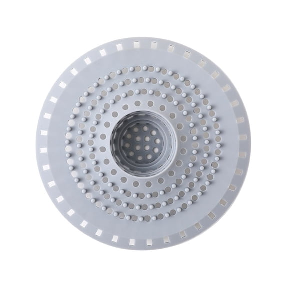 HEFEIYI Kitchen and Bathroom Drain Hair Catcher Filter Net Strainer with Efficient Silicone Design