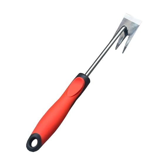 HEFEIYI Long Handle Manual Garden Weeder Tool for Efficient Root Extraction and Soil Cultivation in Your Yard