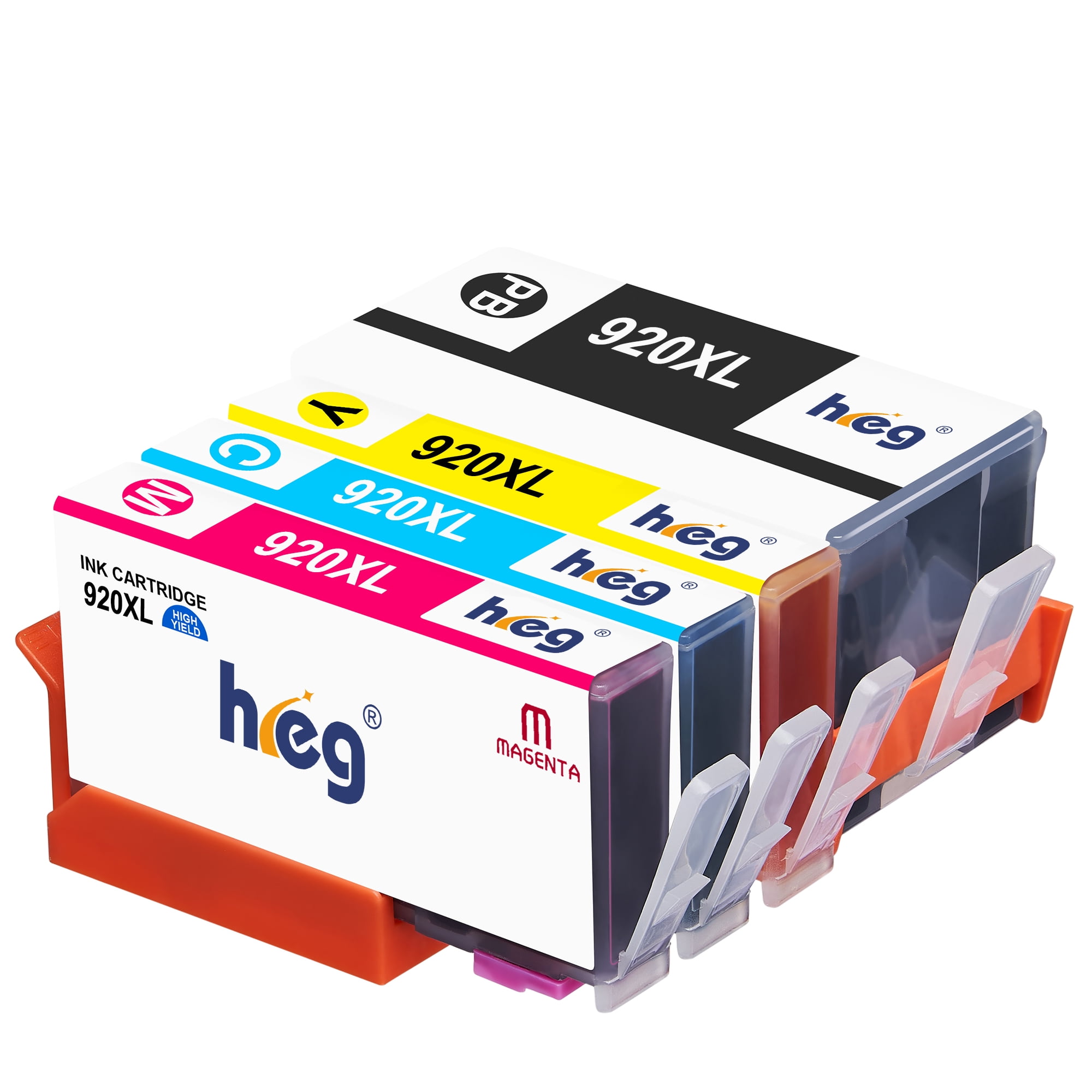 920XL Ink Cartridges Combo Pack Compatible for Officejet 6500 6500A 7000 7500A Printer (4Pack )