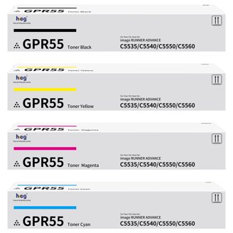 Compatible Canon GPR-55 0481C003AA Black Toner Cartridge By