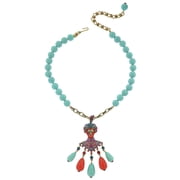 HEIDI DAUS  "Court Of Critters" Petite Crystal Necklace