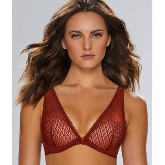 HEIDI KLUM PLUNGE BRA, Sundried Tomato, 32C