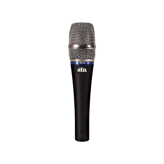 Heil Sound Dynamic Utility Handheld Microphone with Clip & Windscreen - PR22-UT