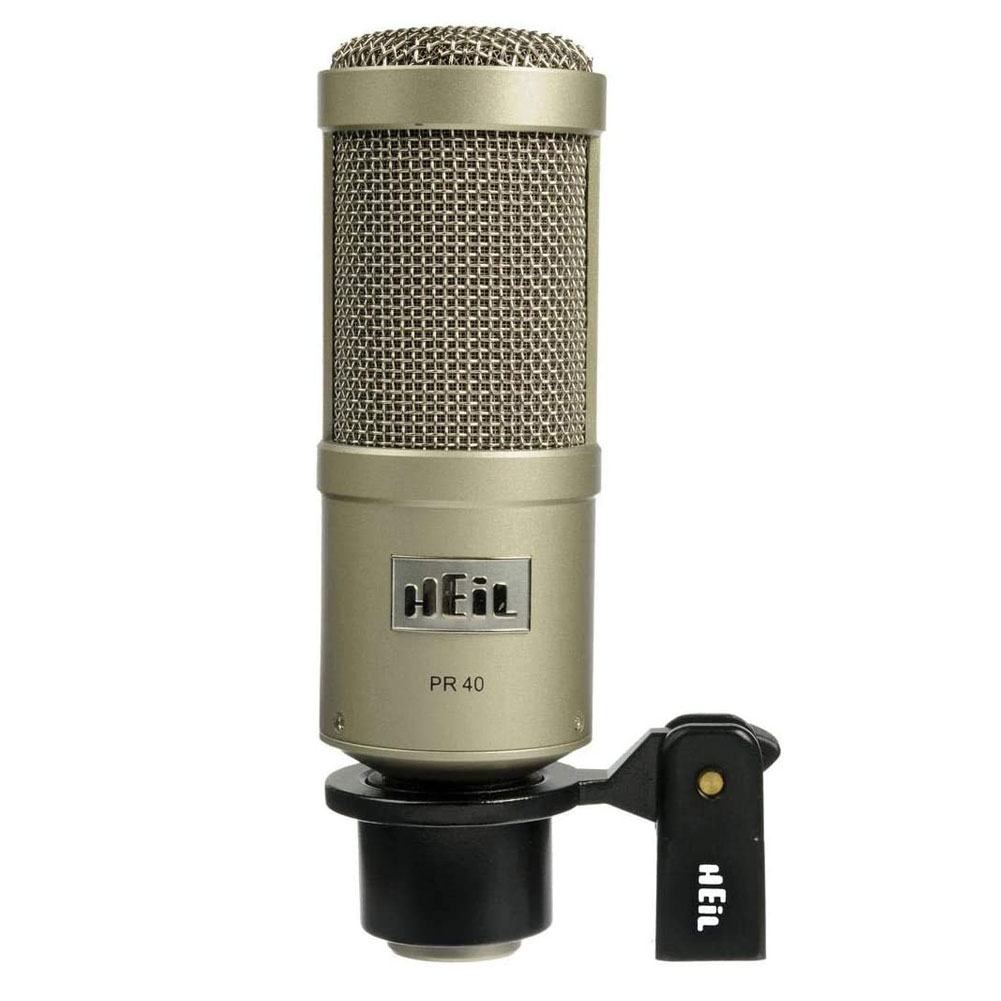HEIL SOUND PR 40 Champagne Dynamic Studio Microphone (PR40) - image 1 of 3