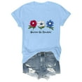 thumbnail image 1 of HEILAU 4th of July Shirts for Women American Flag Graphic Tees Independence Day Oversized T Shirts Summer Trendy 2025 Short Sleeve Patriotic T Shirt, 1 of 7