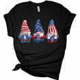 thumbnail image 1 of HEILAU 4th of July Shirts for Women American Flag Graphic Tees Independence Day Summer Chrysanthemum T Shirt Short Sleeve Patriotic T Shirts, 1 of 2