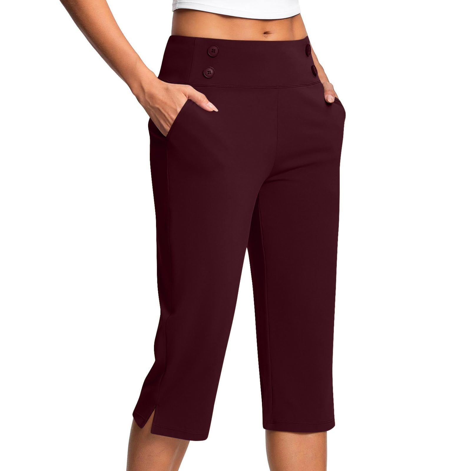 plus size burgundy dress pants Women's Elegant Chiffon Mother of The Bride Dress Plus Size 3-Piece Pant Suit Set for Women Formal Burgundy at Amazon Women's Clothing store