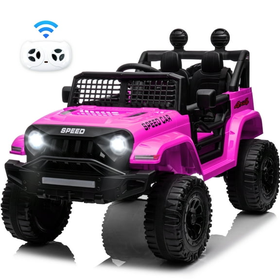 HEIMILI Kids Electric Ride On Truck 12V Power Battery Car w/ Remote Control MP3 Bluetooth Music