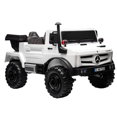 HEIMILI Mercedes Benz 24V 2-Seater Kids Car Battery Powered Ride-on Truck 6mph w/ Remote Control LED