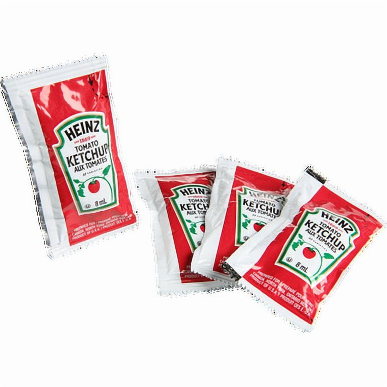 HEINZ Individual Ketchup Portions | 500 Packets x 8.0 ml Each | Ideal for Food Service
