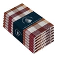 thumbnail image 1 of HEIRLOOM COMFORT Cloth Napkins Set of 6, 100% Cotton Napkin, Soft & Reusable Cotton Napkins, Napkin for Dinner, Wedding, Dining, 17" x 17" (Ivory), 1 of 6
