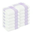 thumbnail image 1 of HEIRLOOM COMFORT Lavender and White Kitchen Towels 12 Pack, 16x26 Inch, 100% Cotton Waffle Weave, Super Absorbent, Quick Dry, Soft & Durable Dish Towels for Drying, Cooking, Cleaning Tasks, 1 of 7