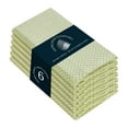 thumbnail image 1 of HEIRLOOM COMFORT Lemon Green Honeycomb Cloth Napkins Set of 6, 16x16 Inch, 100% Cotton, Absorbent & Durable, Reusable, Washable Table Napkins for Dinner, Lunch, Events, Restaurants, and Daily Use, 1 of 6