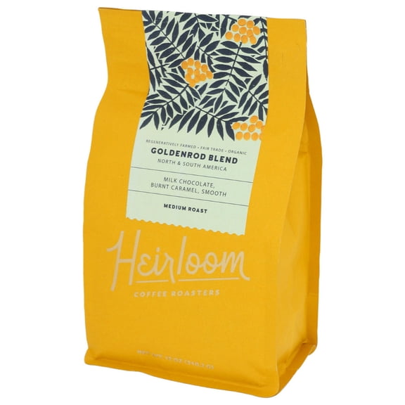 HEIRLOOM - Goldenrod Blend Coffee 12OZ ( Pack of 6)
