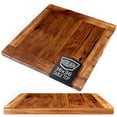 thumbnail image 1 of HEIRLOUM Reclaimed Wood Table Top - Rustic Recycled Solid Wood Perfect for Kitchens, Dining and Coffee Table Top (1pc 36" x 36", SRWT3636-2), 1 of 6